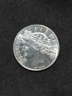Pièce 100 Francs Fraternité 1988 en Argent 900‰ 15 g France