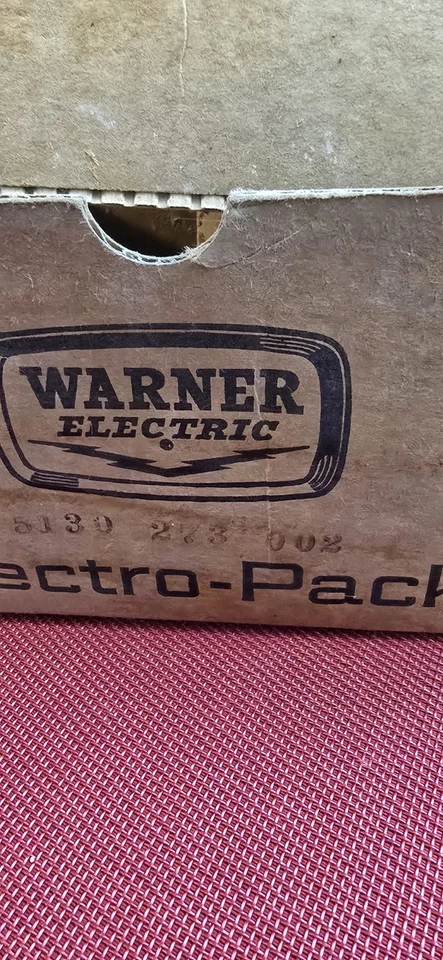 Warner Electric EP-250 Electro-Pack embrague/tracción de freno 6V NOS - Imagen 2 de 4