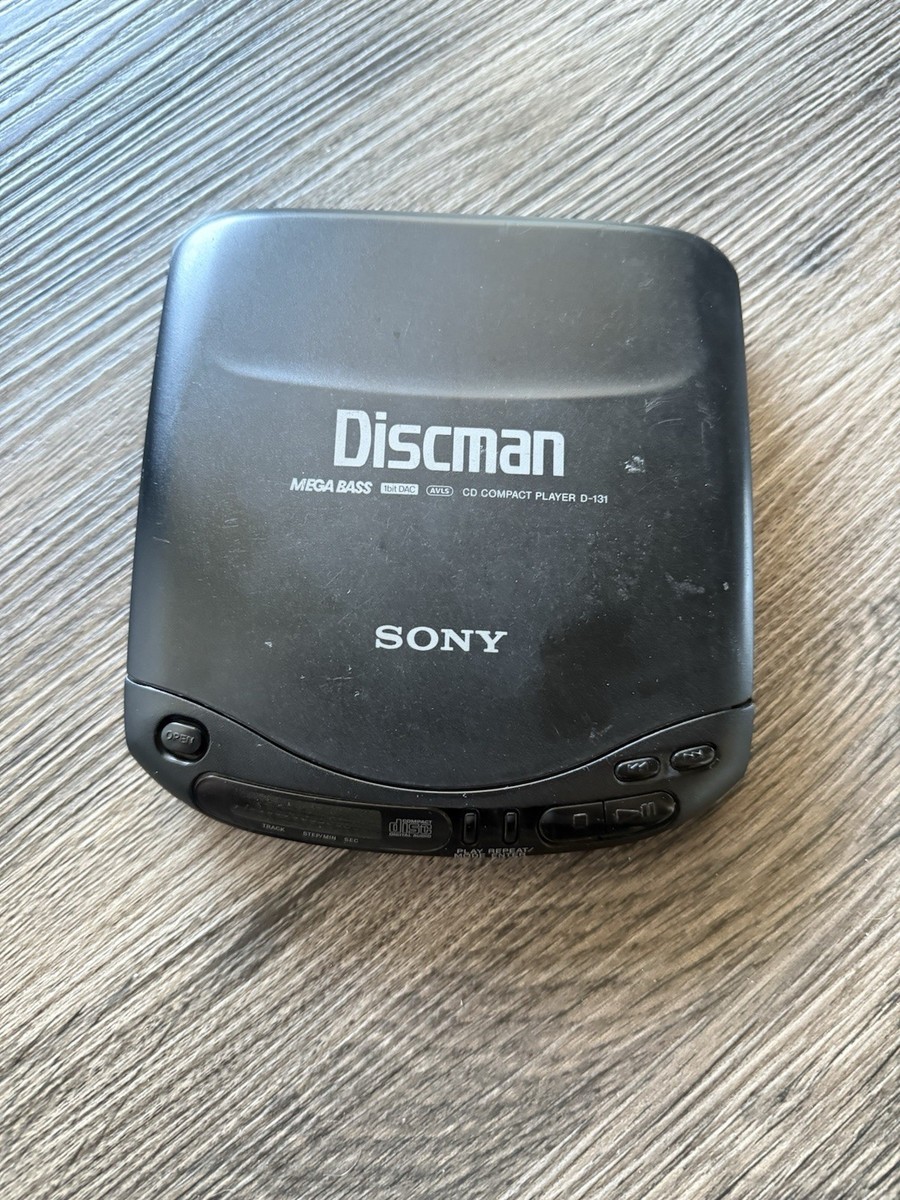 SONY Diskman 美品 SONY Discman D-131 Portable CD Player Tested | eBay