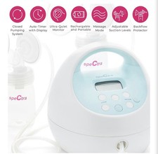 Spectra S1 Plus Premier Rechargeable Double Electric Breast Pump Excellent Shape