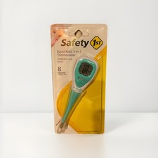 Safety 1st Rapid Read 3-In-1 Thermometer, Aqua