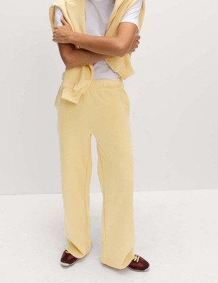 Marks & Spencer Womens Joggers in Barley - M&S