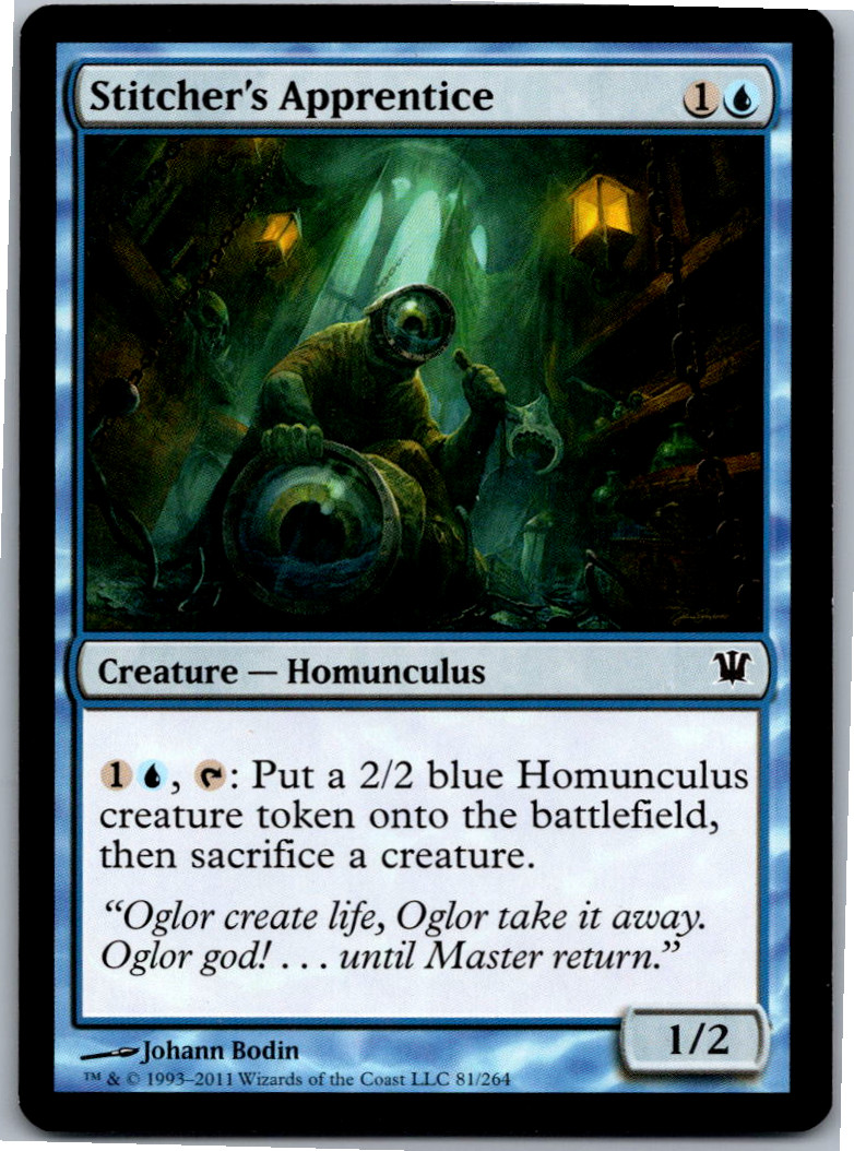 Stitcher's Apprentice C Innistrad 81 NM