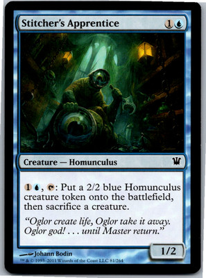 Stitcher's Apprentice C Innistrad 81 NM