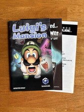 Luigis Mansion Manual Only Nintendo GameCube ...