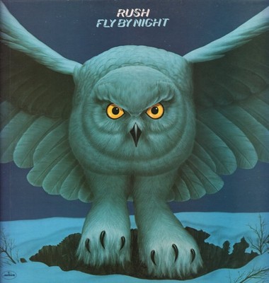 Rush Fly By Night LP vinyl UK Mercury priceless reissue with company inner