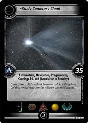 Study Cometary Cloud - Second Edition - Star Trek CCG 2E