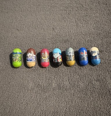 Lot of 7 MIGHTY BEANZ Teenage Mutant Ninja Turtles TMNT 2003-2004 Original! 