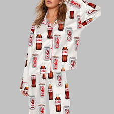 Diet Coke Drinking Pajama Set