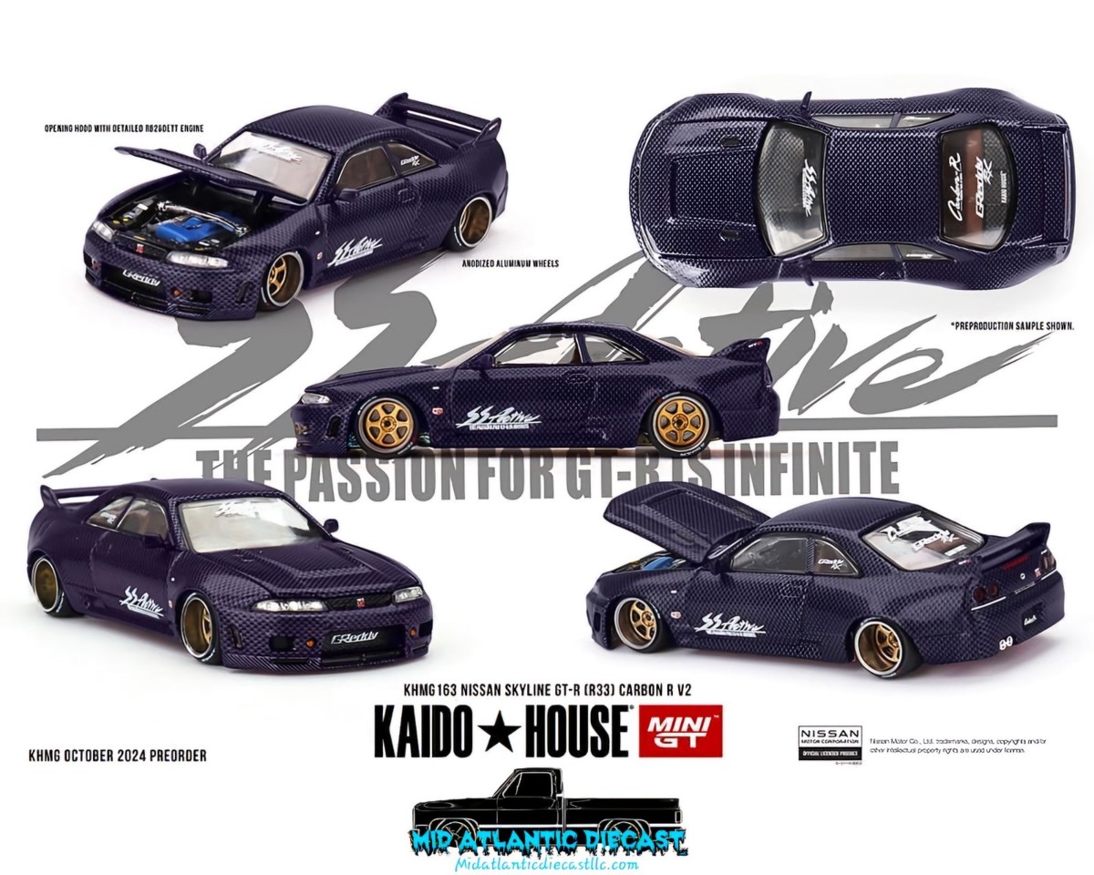 街道ハウス NISSAN SKYLINE GT-R KAIDO HOUSE Kaido GT Nissan Skyline GT-R (R34) Kaido Works™ SHINJUKU V1