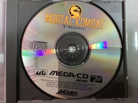 Mortal Kombat Edition Mega CD software Japan WD