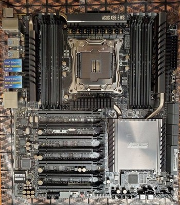 ASUS X99-E Rev. 1.01 LGA2011-3 DDR4 ATX Motherboard FOR PARTS ONLY