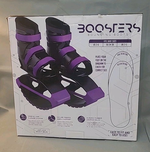 Lila Booster Hüpfstiefel Springen (NEU - SIEHE BESCHREIBUNG) - Bild 2 von 10