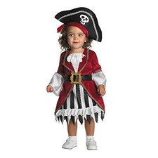 Infant Costume Pirate Princess, Infant 12 - 18 Months Multi