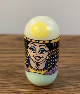 03 Mighty Beanz 126 Cleopatra Bean Original Series 2 Glow In The Dark Rare Ebay