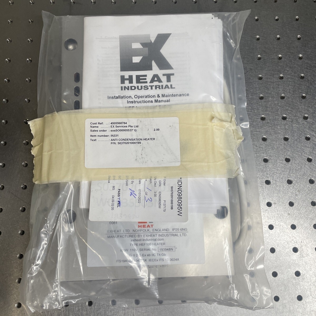 EX Heat Industrial HEF100 Hazardous Area Enclosure