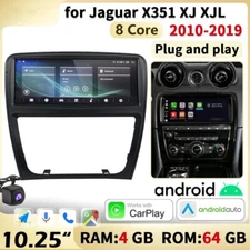 10.25" For Jaguar Xj Xjl 2010-19 Stereo Radio Carplay Car Android Gps Navigation