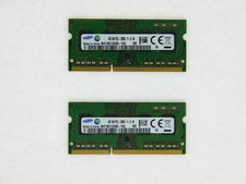 Samsung 1.35V DDR3 LV 8GB 2X4GB PC3-12800 1600 Mhz Laptop Sodimm Memory Ram