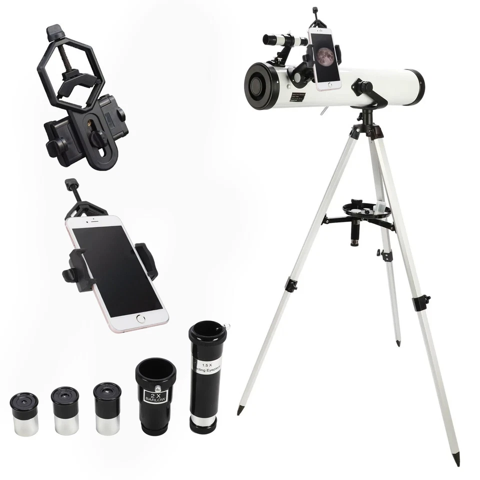 Professional 76X700 Astronomical Telescope - 350X High Magnification, HD - Image 2 of 4