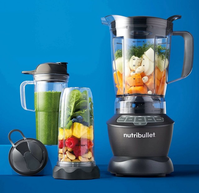 NutriBullet ZNBF30500Z Blender Combo 1200 Watt 1200W Dark Gray eBay