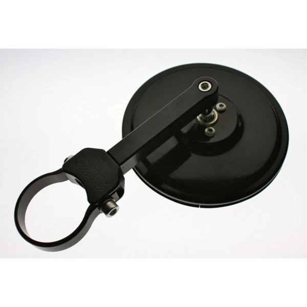 Espejo retrovisor lateral y abrazadera redonda extendida de aluminio Axia de 5" - CONVEXO - Polaris  Foto 2 de 3