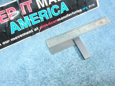 STARRETT No.20 VINTAGE OLD USED 2 In. SQUARE USA MACHINIST INSPECTION NO ENGRAVN