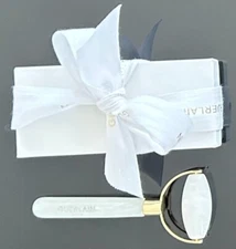 Authentic Guerlain White Quartz Facial Roller Face Neck Massage Tool Anti-Aging