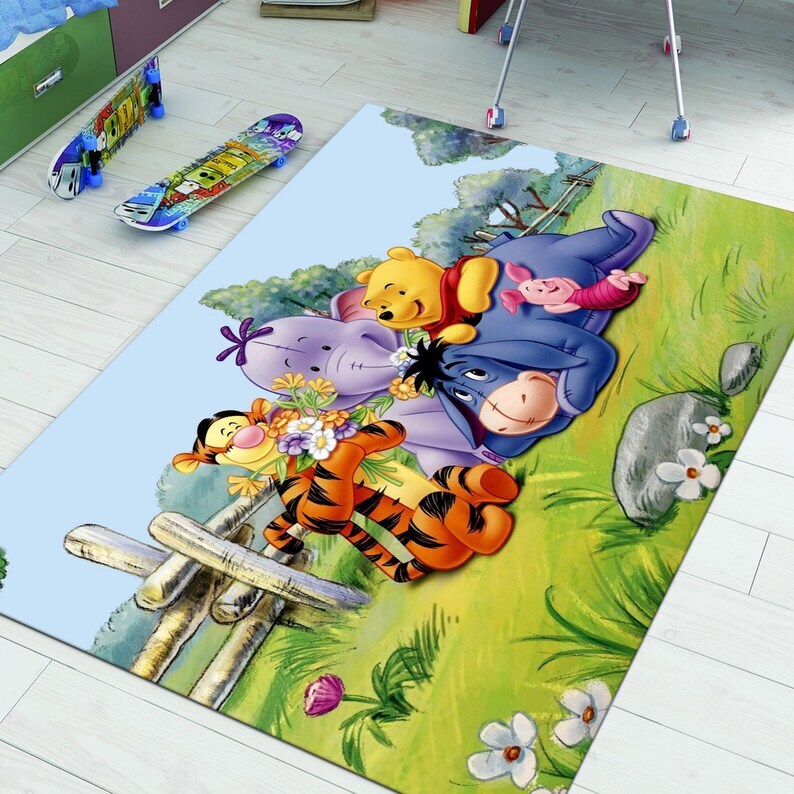 Winnie The Pooh Disney Rug, Cartoon Decor