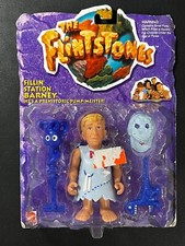 NIB Vintage 1993 Mattel The Flintstones Fillin' Station Barney Action Figure