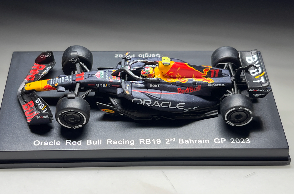 Spark 1:64 Oracle Red Bull Racing RB19 2nd Bahrain GP 2023 | eBay