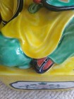 Antique/Vintage Chinese Biscuit Porcelain Boy with Fan — photo 4