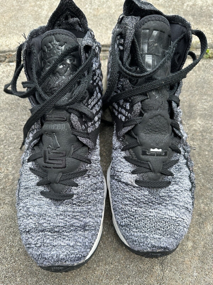 Men's Nike LeBron 17 “In The Arena” “Oreo” Shoes BQ3177-002 Black/Grey Size 