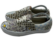 VANS Patchwork Daisy Low Skate Casual Shoes Men 8.5 Womens 10