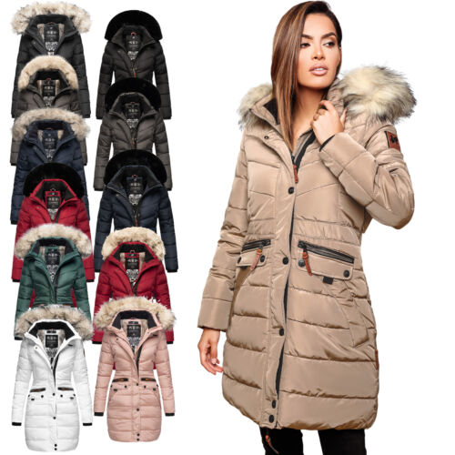 Chaqueta de invierno para mujer Navahoo Paula abrigo parka chaqueta de invierno forrada de calor B383 - Imagen 1 de 138
