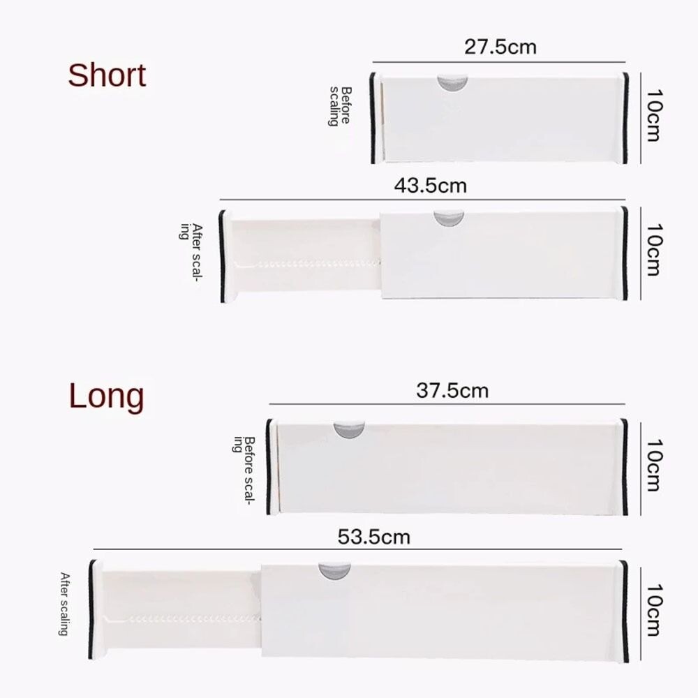 Kitchen Drawer Organizer Organizers Separators Retractable Drawer