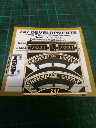 Spur "0" 247 Developments Führerstandsseite 7031 Cromwells Castle Name & Nummern | Zustand: New