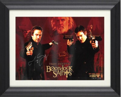 The Boondock Saints by Troy Duffy　直筆サイン入 Troy Duffy signed 1999 Boondock Saints 11x17 Poster/Photo Framing