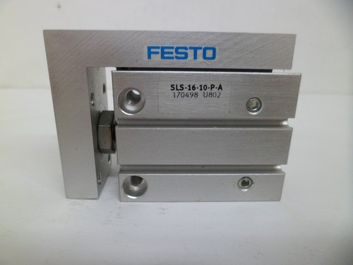 FESTO SLS-16-10-P-A PNEUMATIC MINI SLIDE UNIT DOUBLE ACTING N.O.S. Free ship USA - Picture 2 of 8
