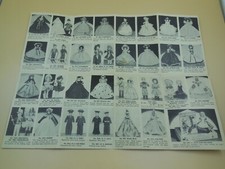 VINTAGE ADVERTISING PAMPHLET FOR MARCIE MINIATURE DOLLS / PROMPT SAFE SHIPPING