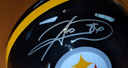 Hines Ward Signed Pittsburgh Steelers Speed Authentic Full Size helmet! Includes - Picture 3 of 5