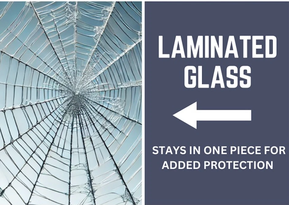 Fit 2006-2007 Buick Rendezvous Driver Side Left Front Door Window Glass LAMINATE - Image 3 of 4