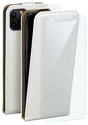 Handy Tasche für Apple iPhone 12 mini Handyhülle Flip Schutz Hülle mit Folie