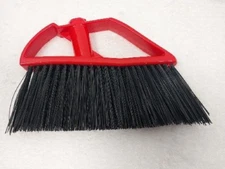 Plastic Broom Household Sweeper Angled Red Head Replacement Lot Of 12