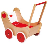 Goki Doll's Pram (red) Goki Doll's Pram (red)