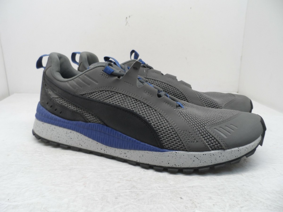 Puma Men's Pacer Next TR Speckle Athletic Shoes Gray/Blue/Black 13M | eBay