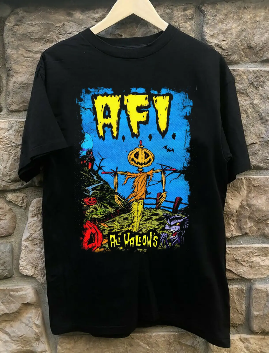 90s AFI (エー・エフ・アイ）　バンドTシャツ Popular AFI Band All Hallow T Shirt Full Size S-5XL SS95 | eBay