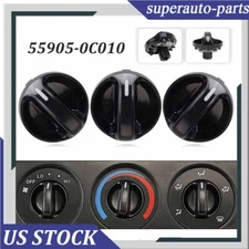 Black AC Climate Control Knob Air Switch Fit For 00-06 Toyota Tundra 55905-0C010
