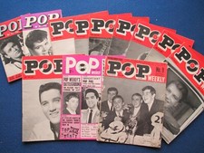 POP Weekly, Pop Ten Magazine: 1960's Pop Music    - Choose which issues you need