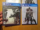 BLOODBORNE & THE LAST GUARDIAN PS4 PLAYSTATION 4 SONY FIRST PRINT LOT NEW SEALED