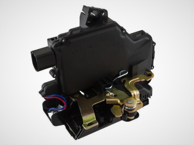 Moteur centralisation gauche arrière Skoda Octavia Superb mécanisme acier renforcé